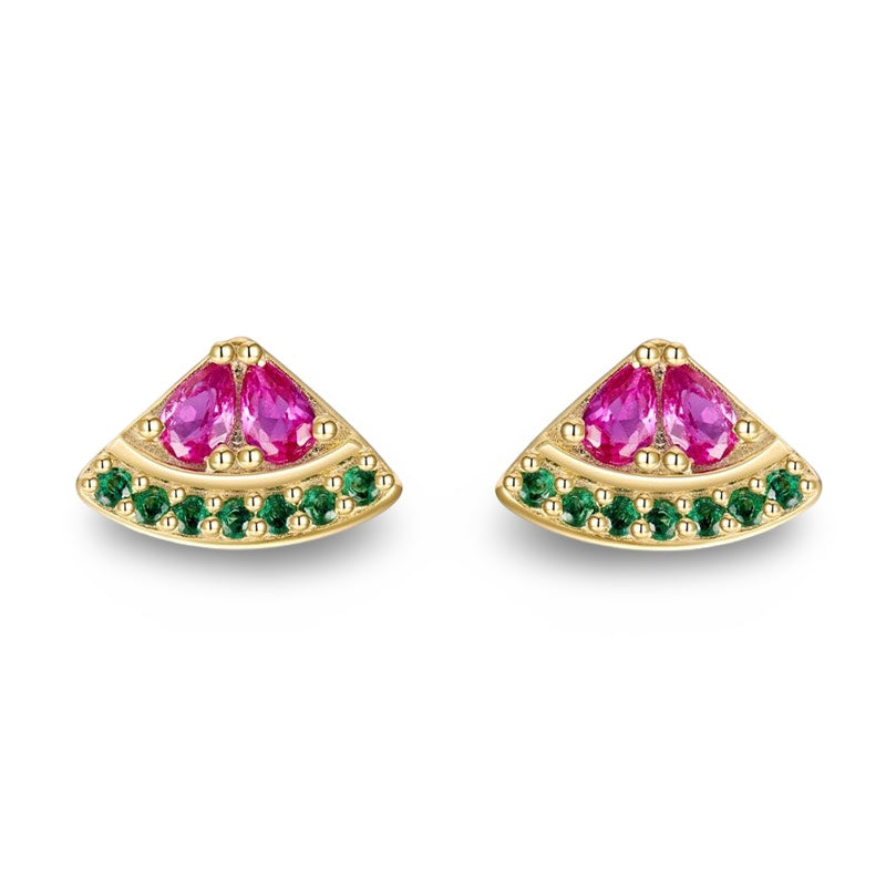 Watermelon Mini Studs