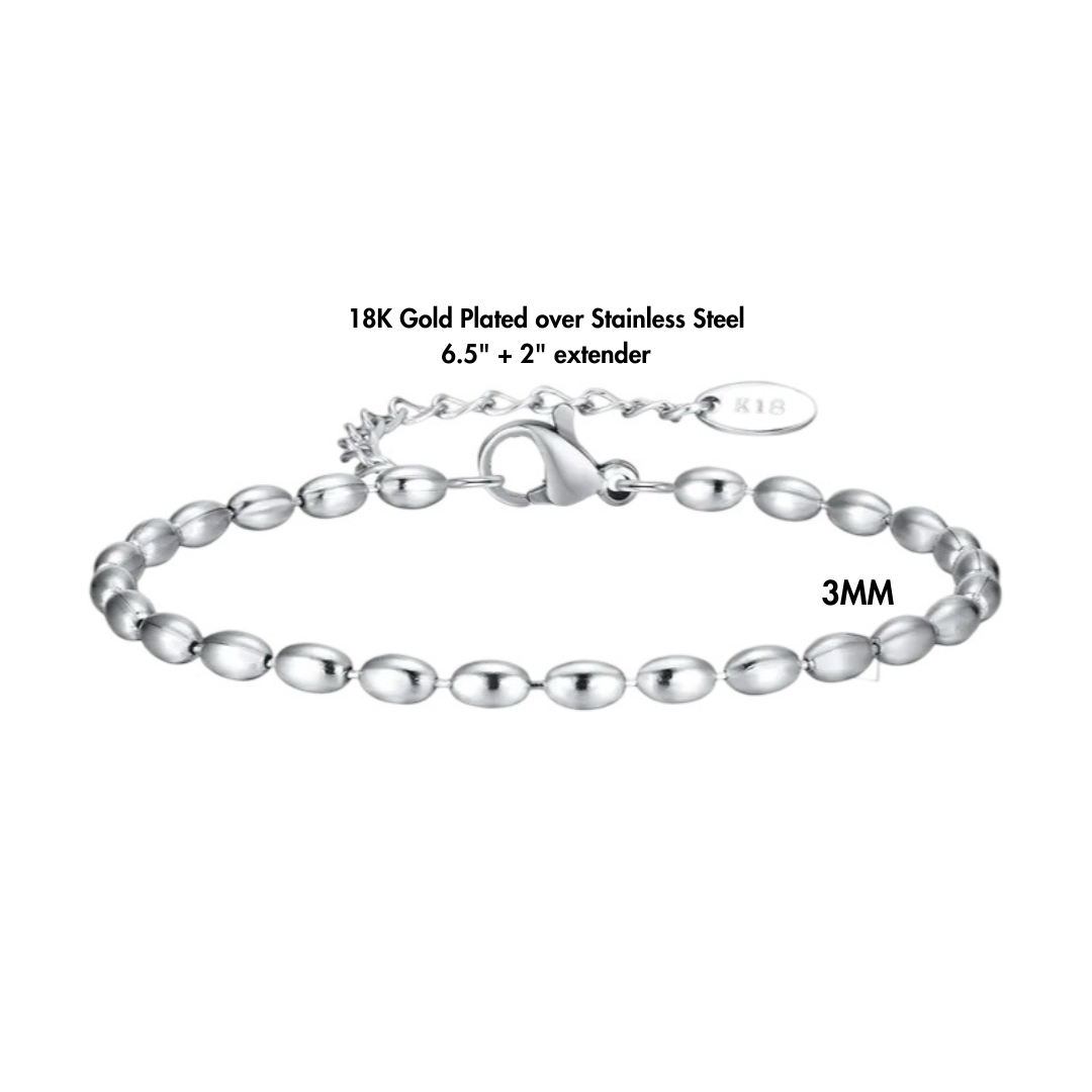 Karo Silver Bracelet