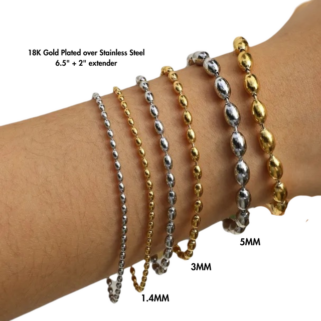 Karo Gold Bracelet