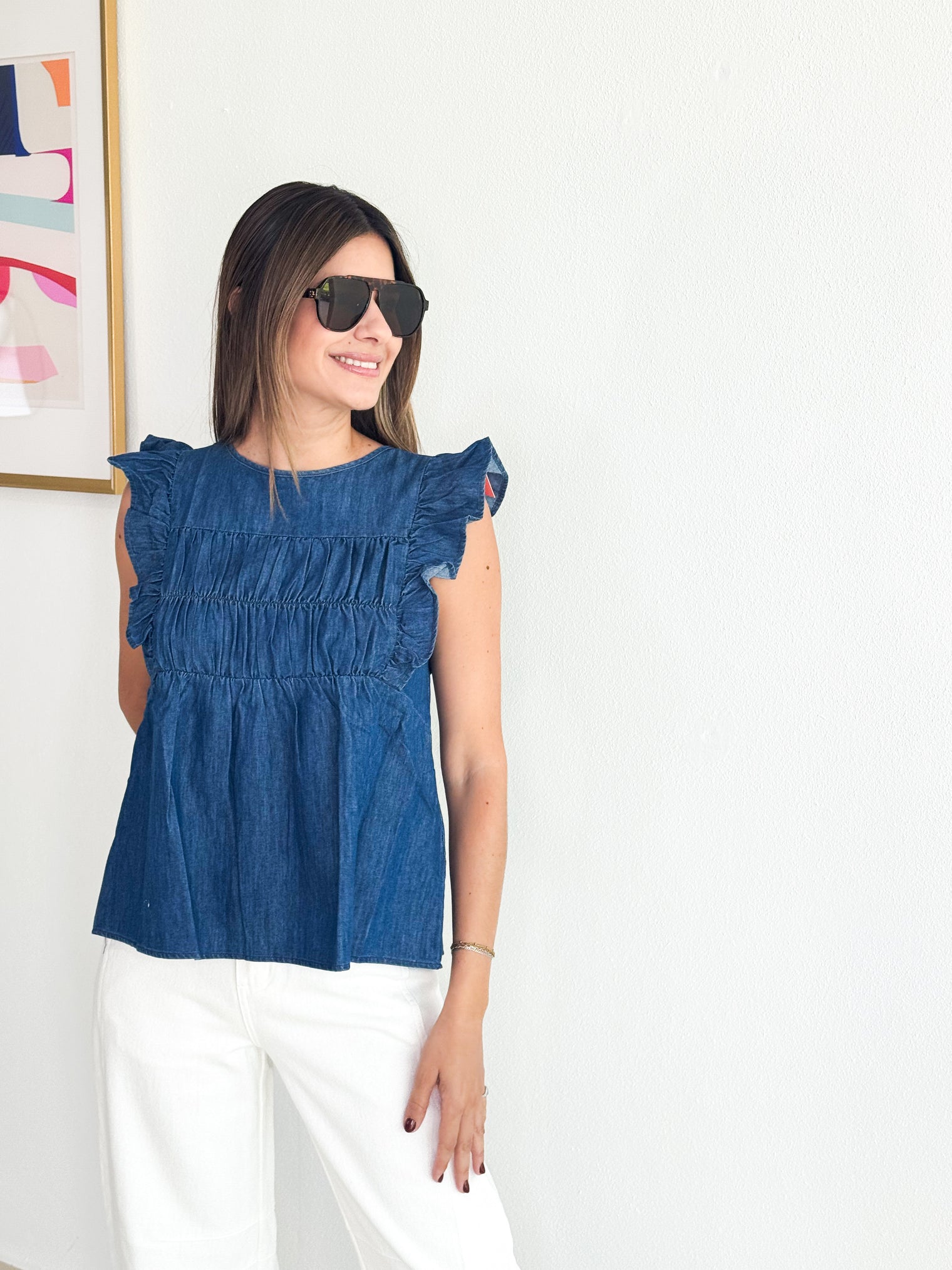 Denim Top