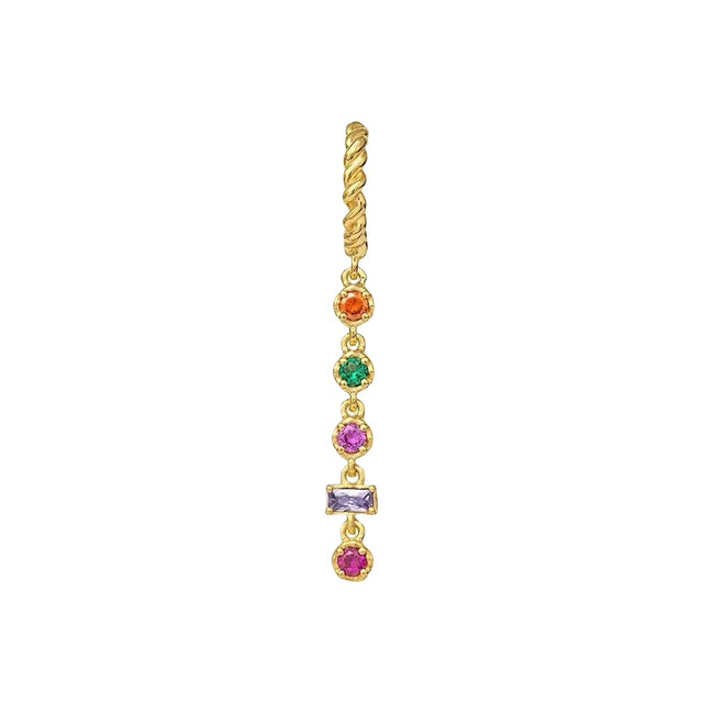 Rainbow Drop Earring