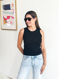 Black Basic Top