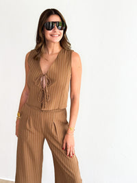 Pin Stripe Vest