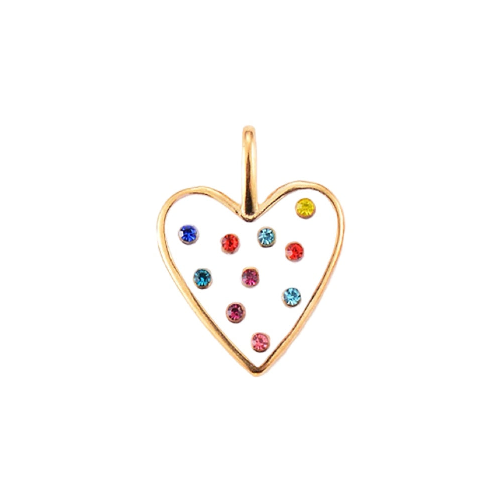 Pau White Hearts